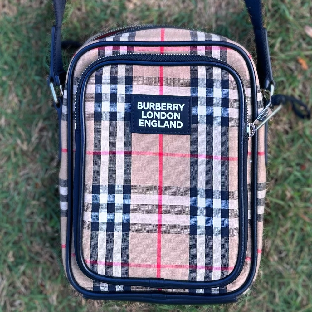 Burberry Vintage Check Messenger Bag